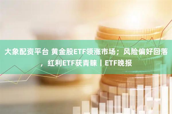 大象配资平台 黄金股ETF领涨市场；风险偏好回落，红利ETF获青睐丨ETF晚报