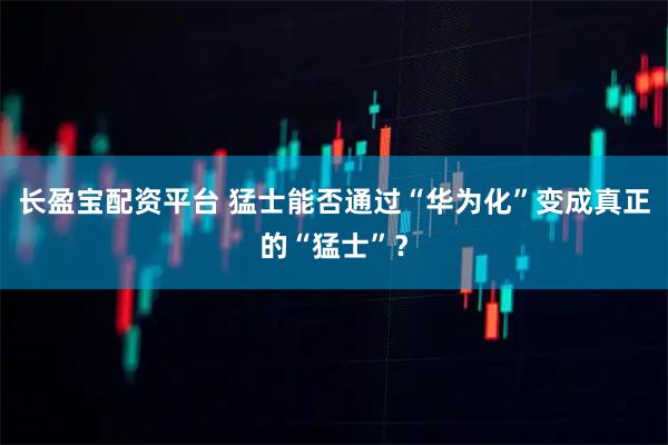 长盈宝配资平台 猛士能否通过“华为化”变成真正的“猛士”？